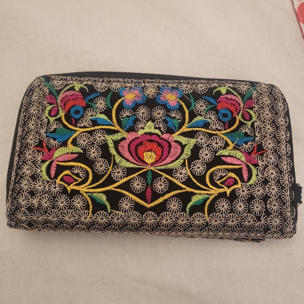 Embroidery Wallet